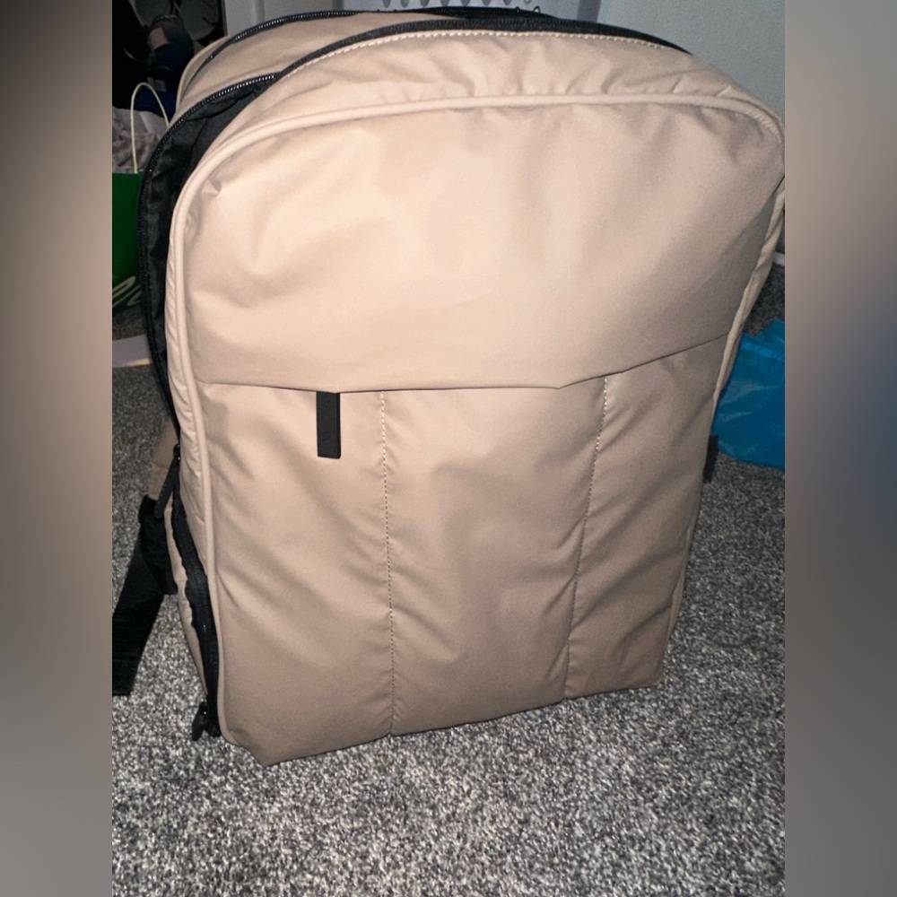 Calpak Luka 17 inch Laptop Backpack in Chocolate